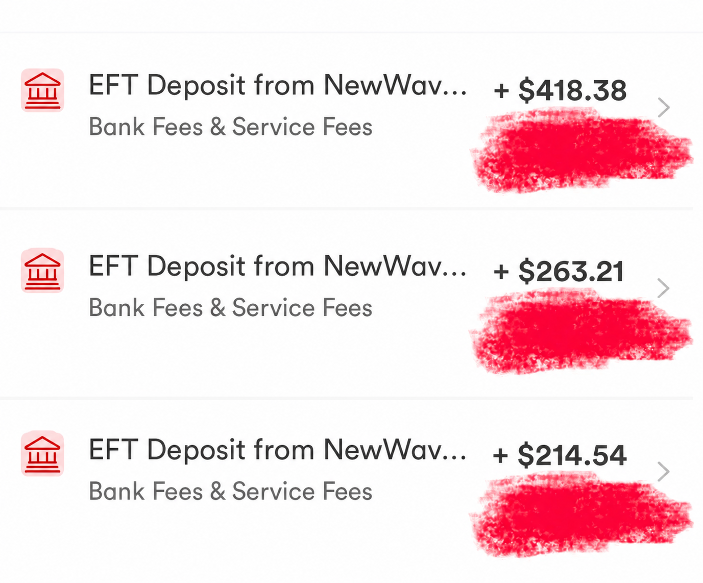Payment proof